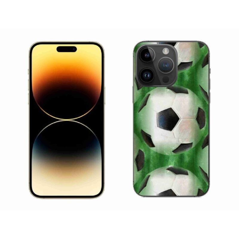 Zselés borítás mmCase iPhone 14 Pro Max 6.7 - focilabdához