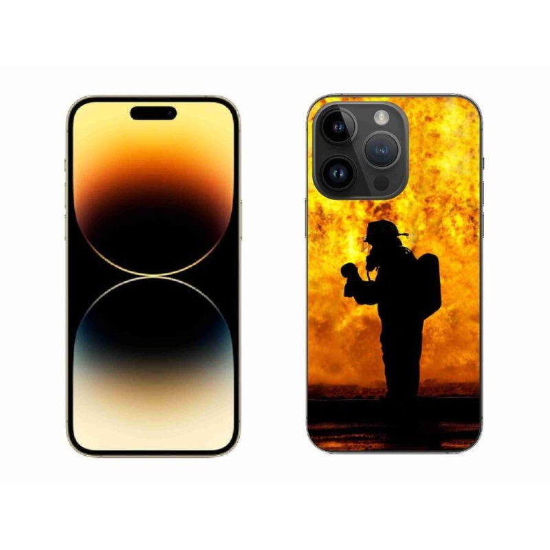 Zselés borítás mmCase iPhone 14 Pro Max 6.7 - tűzoltó számára