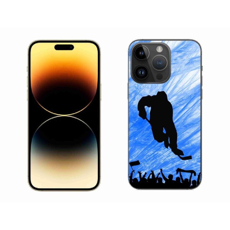 Zselés borítás mmCase iPhone 14 Pro Max 6.7 - hokis játékoshoz