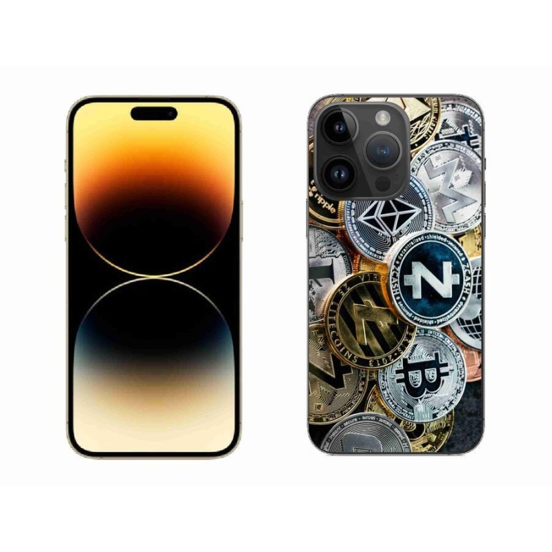 Gél borítás mmCase az iPhone 14 Pro Max 6.7 készülékhez - kriptovaluták