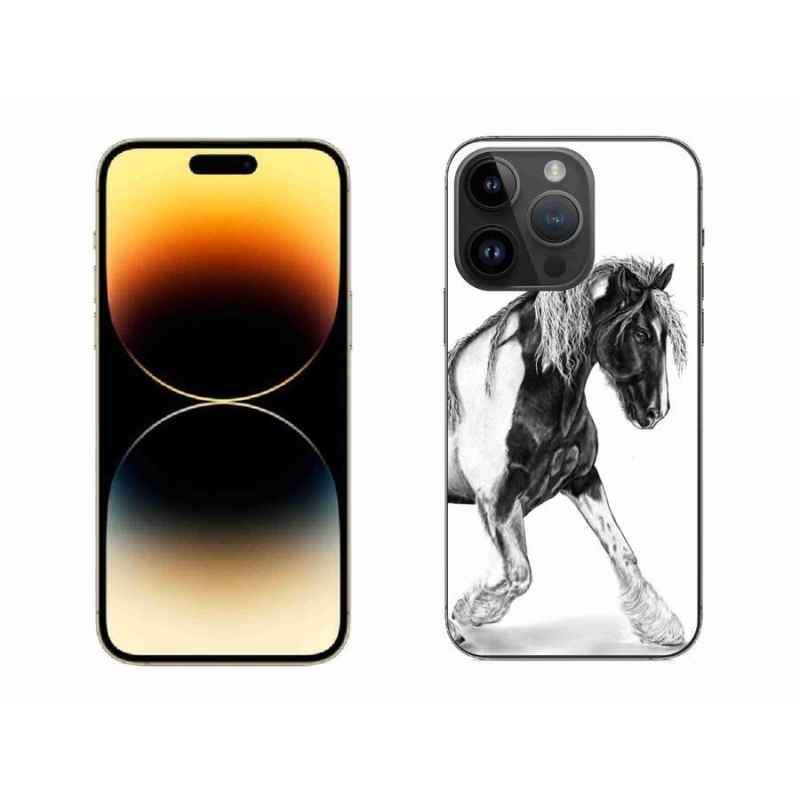 Zselés borítás mmCase iPhone 14 Pro Max 6.7 - ló - ló