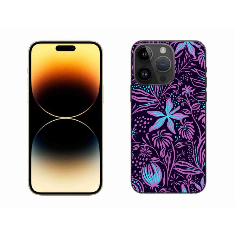 Zselés borítás mmCase iPhone 14 Pro Max 6.7 - virágok 2