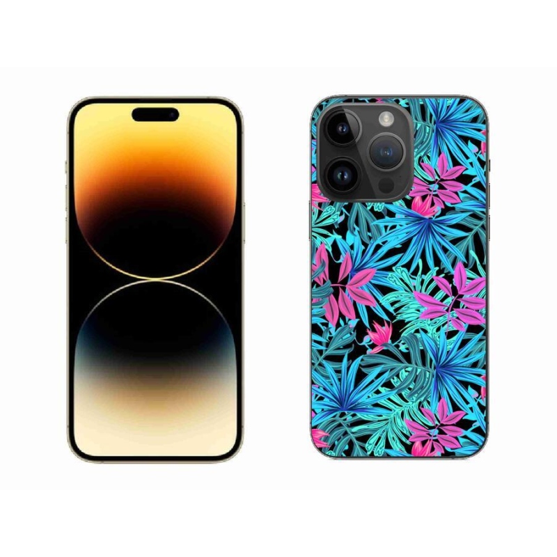 Gél borítás mmCase iPhone 14 Pro Max 6.7 - virágok 3