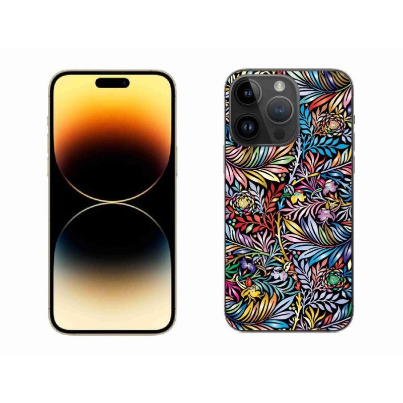 Gél borítás mmCase az iPhone 14 Pro Max 6.7 - virágokhoz 5