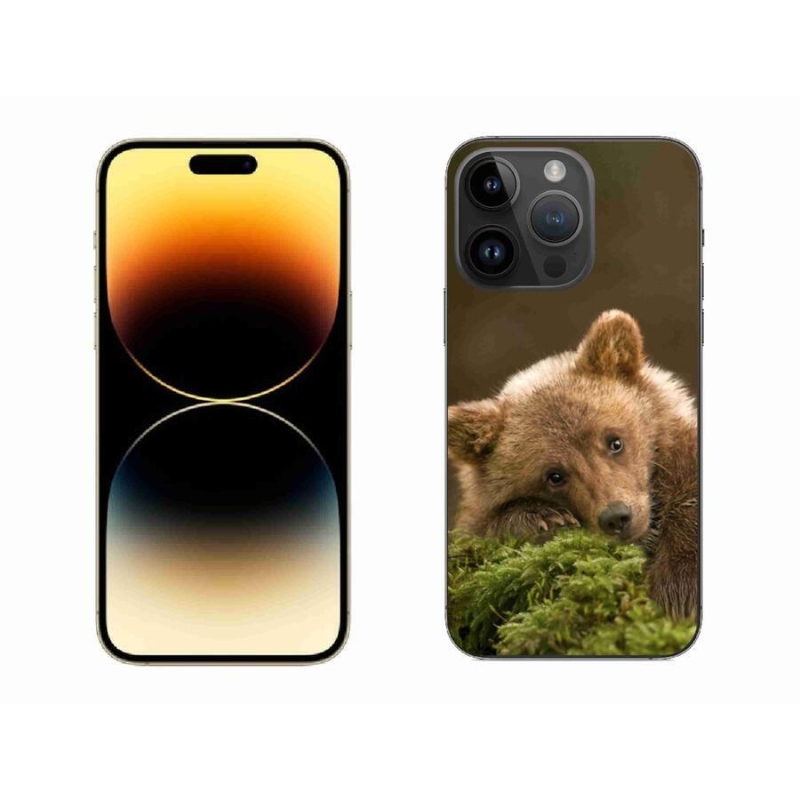 Zselés borítás mmCase iPhone 14 Pro Max 6.7 - medve 14 Pro Max 6.7 - medve