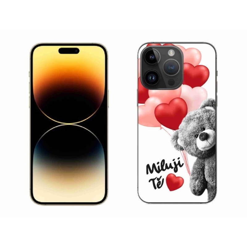Zselés borítás mmCase iPhone 14 Pro Max 6.7 - I love you - I love you