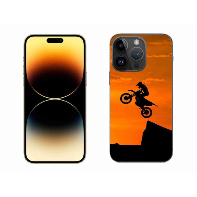 Gél borítás mmCase iPhone 14 Pro Max 6.7 készülékhez - motocross