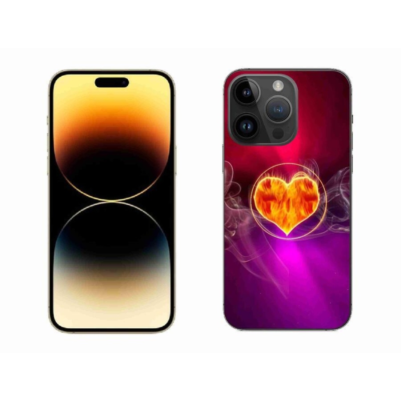 Gél borítás mmCase iPhone 14 Pro Max 6.7 készülékhez - Tűzszív