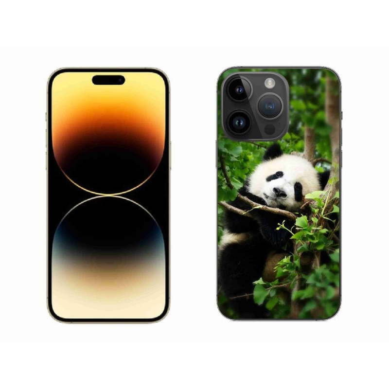 Zselés borítás mmCase iPhone 14 Pro Max 6.7 készülékhez - panda