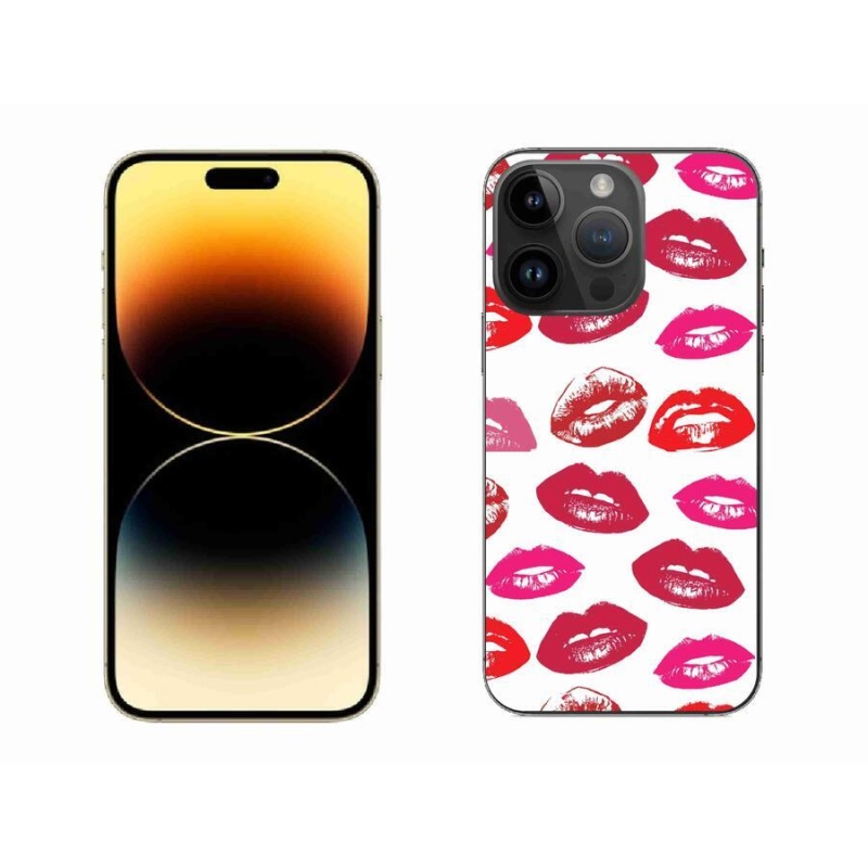 Zselés borítás mmCase iPhone 14 Pro Max 6.7 - ajkakhoz 14 Pro Max 6.7 - ajkakhoz