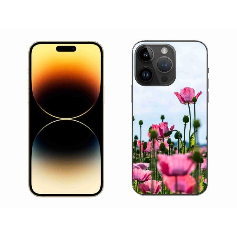 Zselés borítás mmCase iPhone 14 Pro Max 6.7 készülékhez - mákos színű