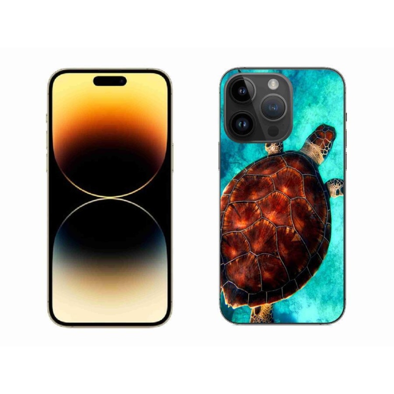 Gél védőburkolat mmCase iPhone 14 Pro Max 6.7 készülékhez - teknősbéka