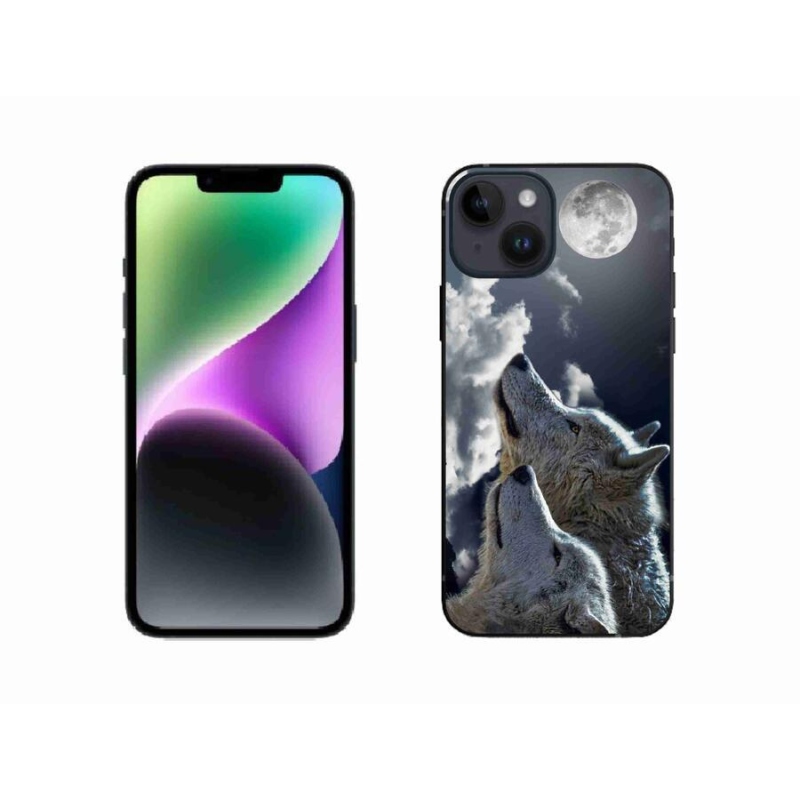 Gél borítás mmCase iPhone 14 - farkasok számára