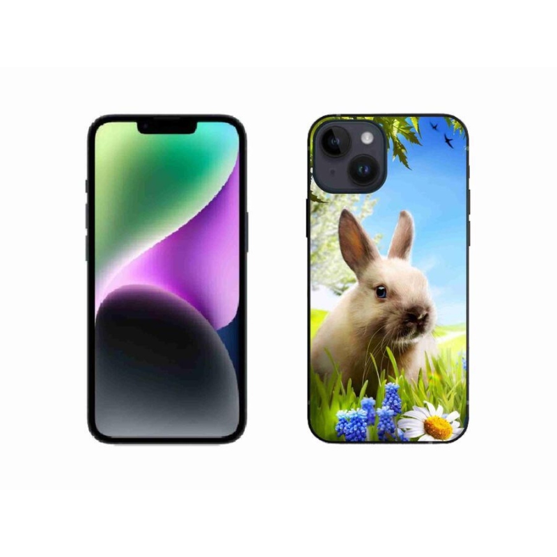 Gél borítás mmCase iPhone 14 készülékhez - nyuszi