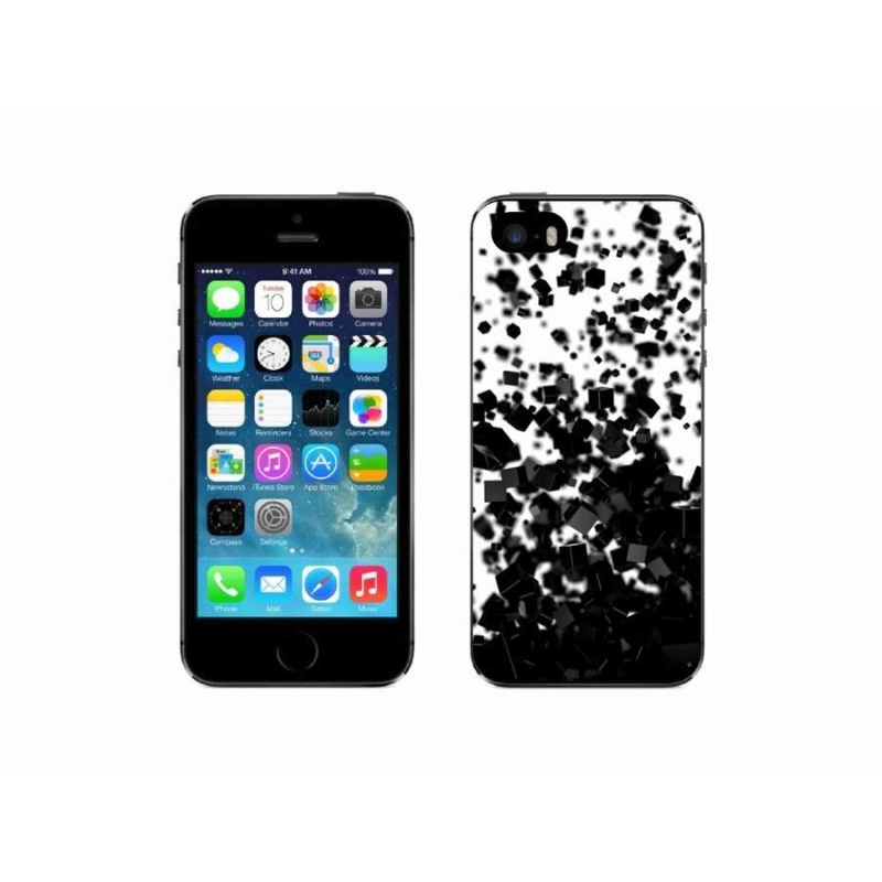 Zselés borítás mmCase iPhone 5/5s készülékhez - absztrakt minta 1