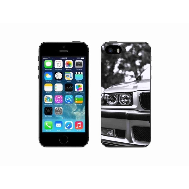 Zselés borítás mmCase iPhone 5/5s készülékhez - 4-es kocsi