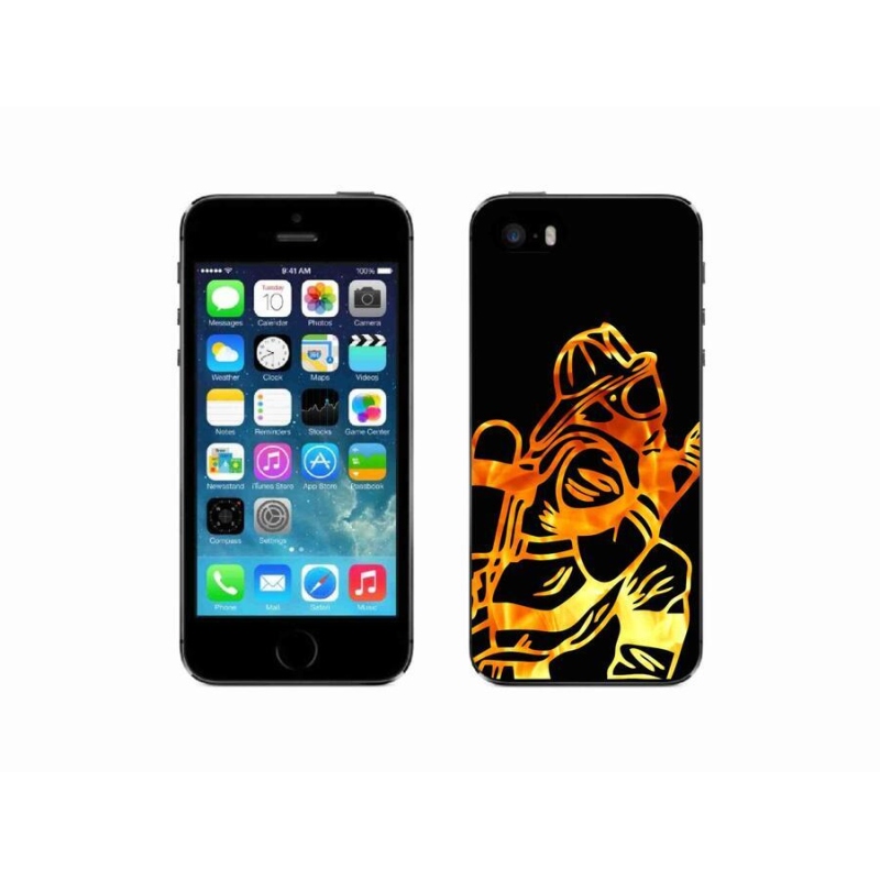 Gél borítás mmCase iPhone 5/5s készülékhez - tűzoltó 1