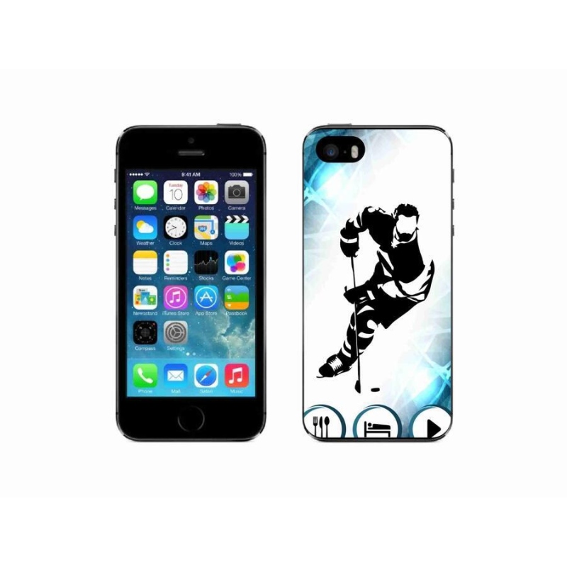 Zselés borítás mmCase iPhone 5/5s készülékhez - hoki 1