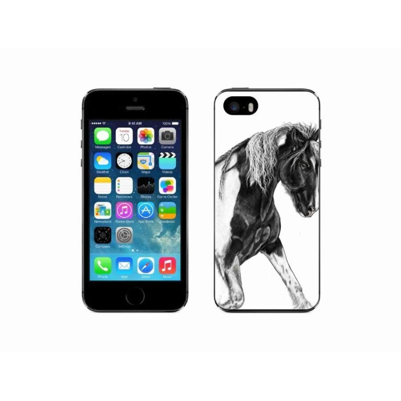 Zselés borítás mmCase iPhone 5/5s készülékhez - ló