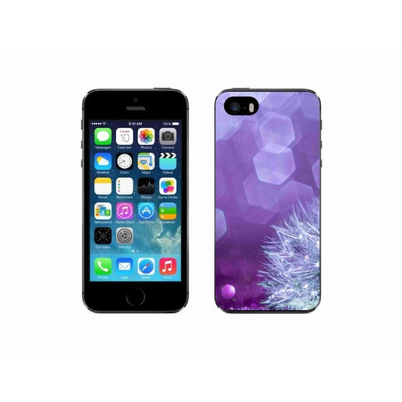 Zselés borítás mmCase iPhone 5/5s készülékhez - pitypang 2