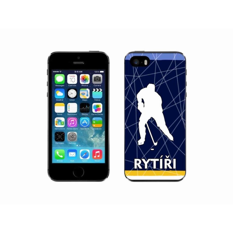 Zselés borítás mmCase iPhone 5/5s készülékhez - Lovagok