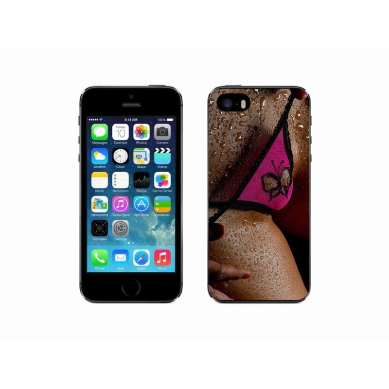Gél borítás mmCase iPhone 5/5s készülékhez - szexi nő