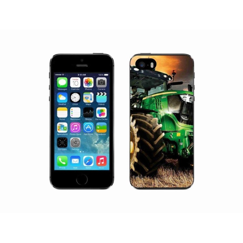 Zselés borítás mmCase iPhone 5/5s készülékhez - traktor