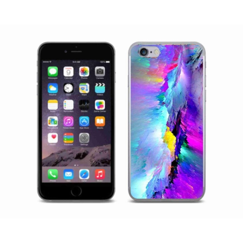 Zselés borítás mmCase iPhone 6/6S készülékhez - absztrakt