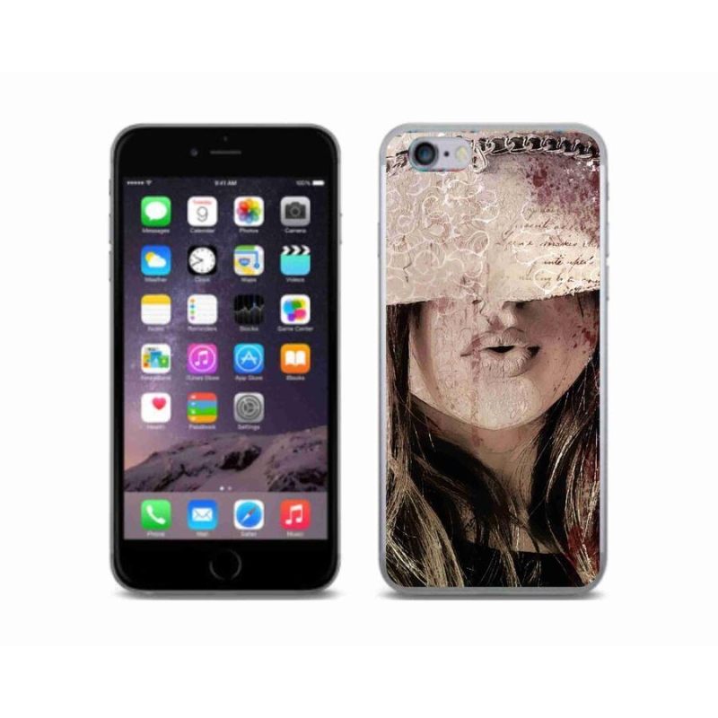 Gél védőburkolat mmCase iPhone 6/6S készülékhez - lány