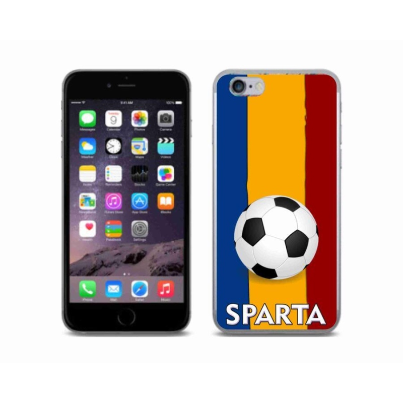 Zselés borítás mmCase iPhone 6/6S készülékhez - futball 1