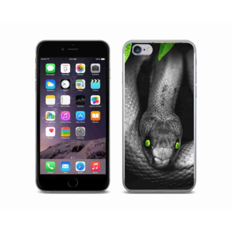Zselés borítás mmCase iPhone 6/6S készülékhez - kígyó