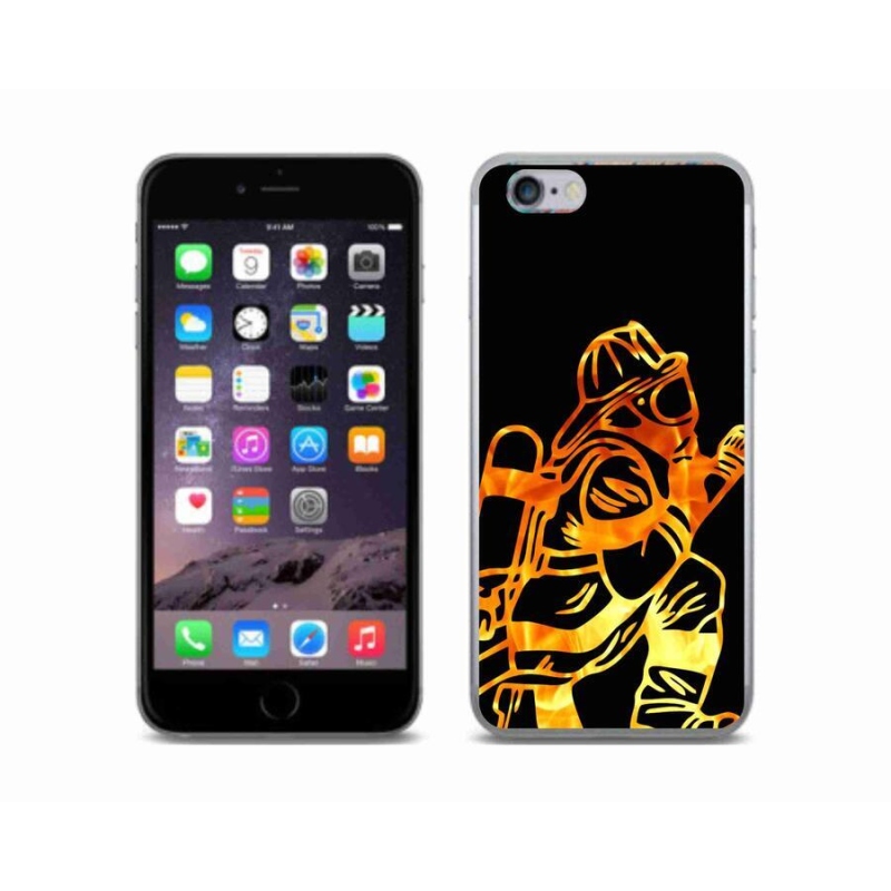 Gél borítás mmCase iPhone 6/6S készülékhez - tűzoltó 1