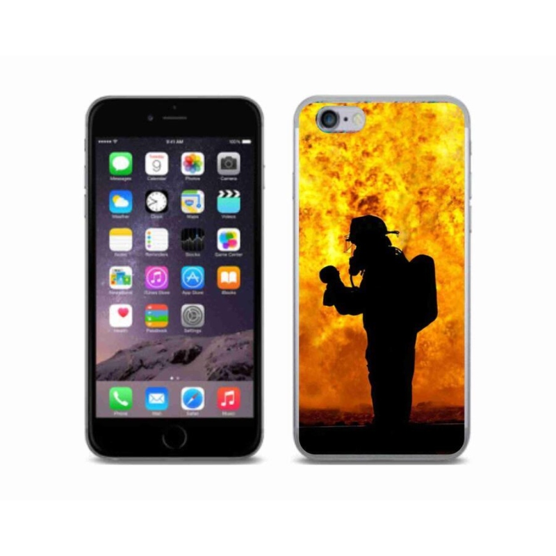 Gél borítás mmCase iPhone 6/6S készülékhez - tűzoltó