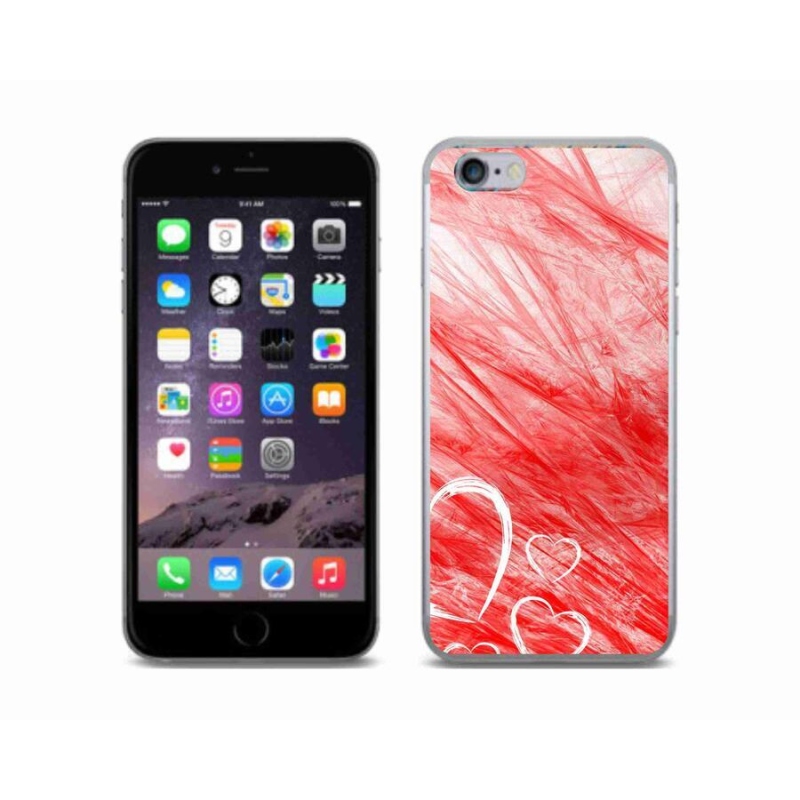 Zselés borítás mmCase iPhone 6/6S készülékhez - szív
