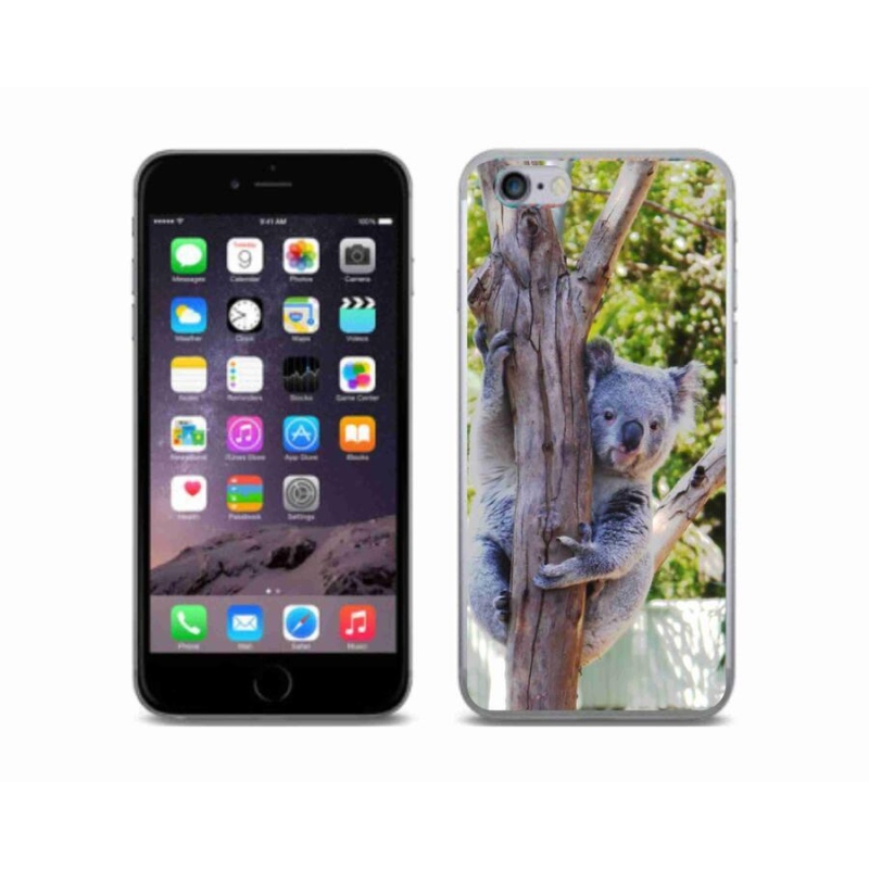 Zselés borítás mmCase iPhone 6/6S készülékhez - koala