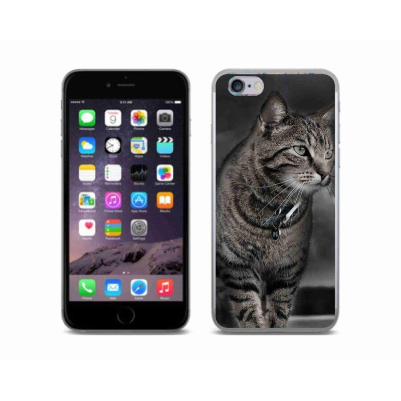 Zselés borítás mmCase iPhone 6/6S készülékhez - macska