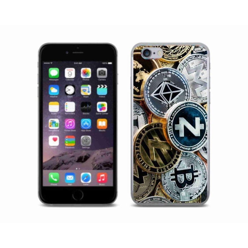 Gél borítás mmCase iPhone 6/6S készülékhez - kriptovaluták