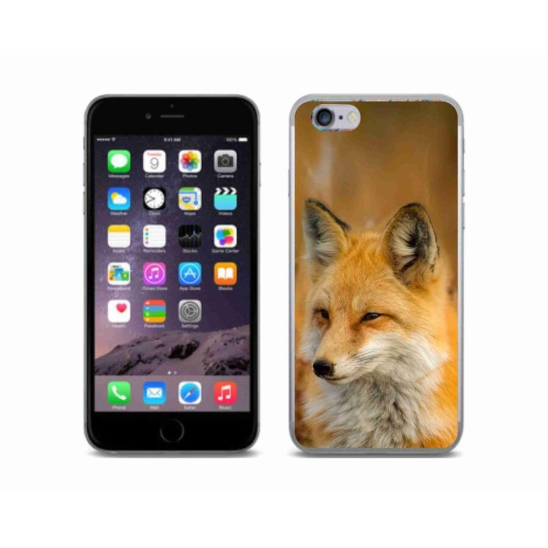 Zselés borítás mmCase iPhone 6/6S készülékhez - róka