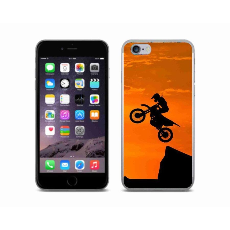 Zselés borítás mmCase iPhone 6/6S készülékhez - motocross