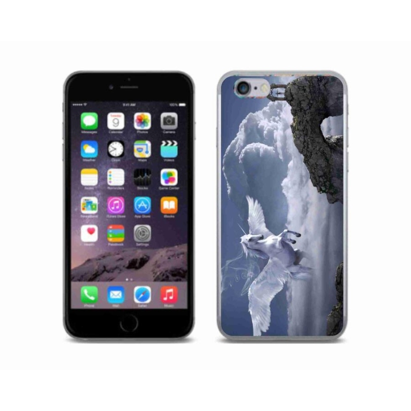 Zselés borítás mmCase iPhone 6/6S készülékhez - pegazus