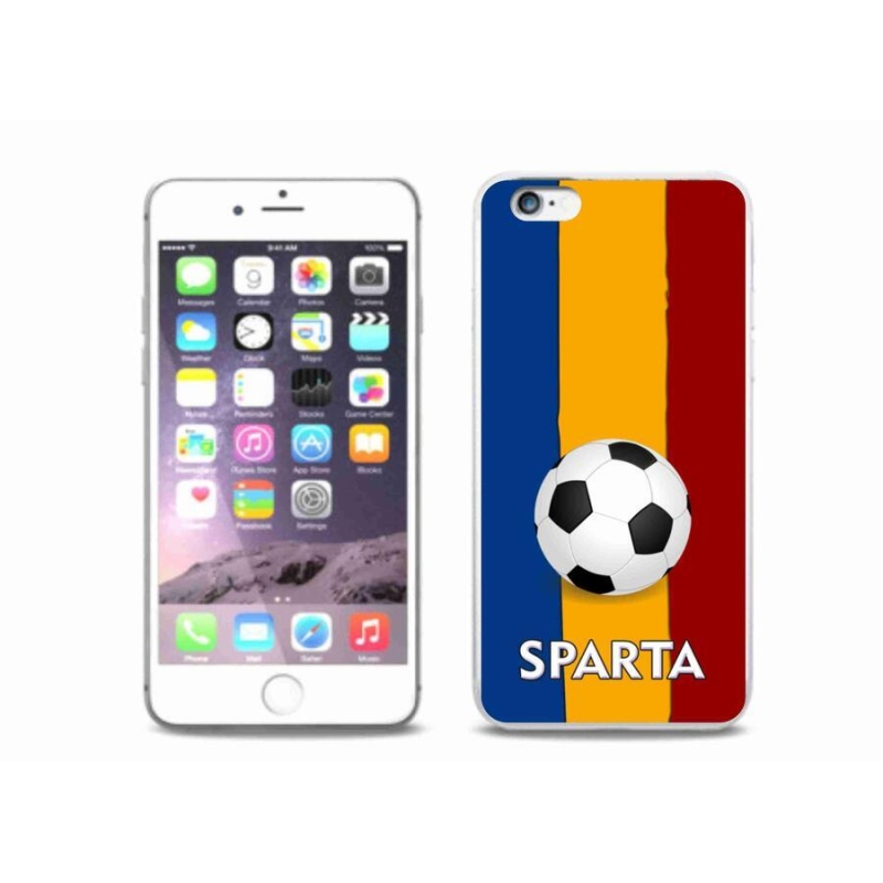Zselés borítás mmCase iPhone 6/6S Plus készülékhez - futball 1