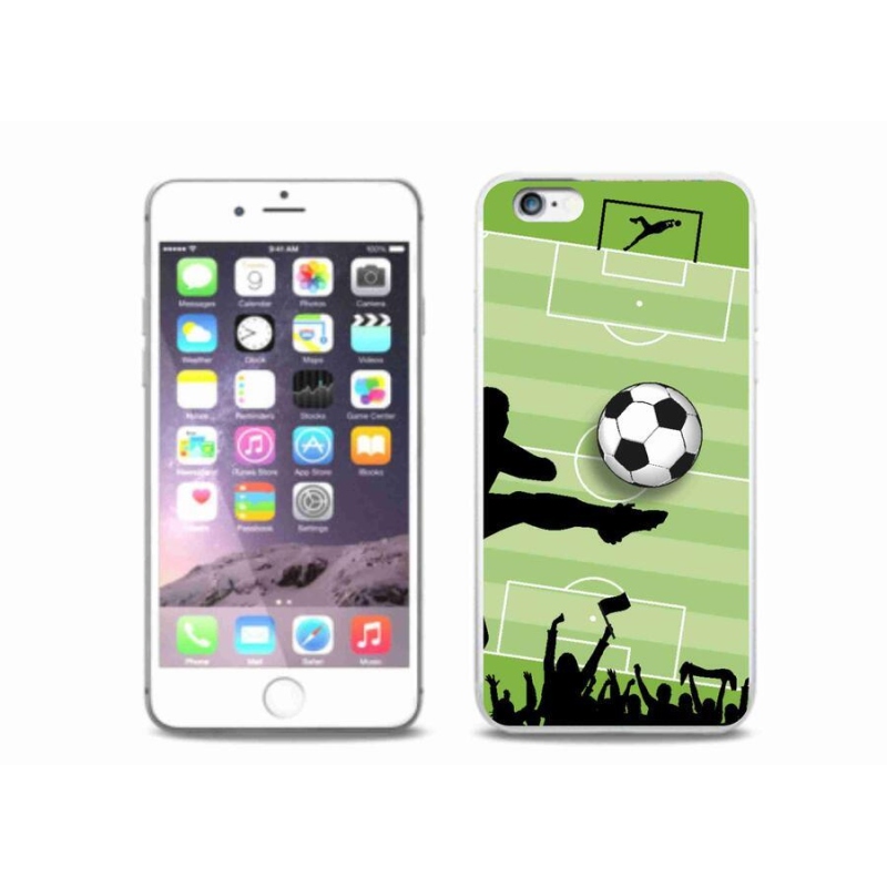 Zselés borítás mmCase iPhone 6/6S Plus készülékhez - futball 3
