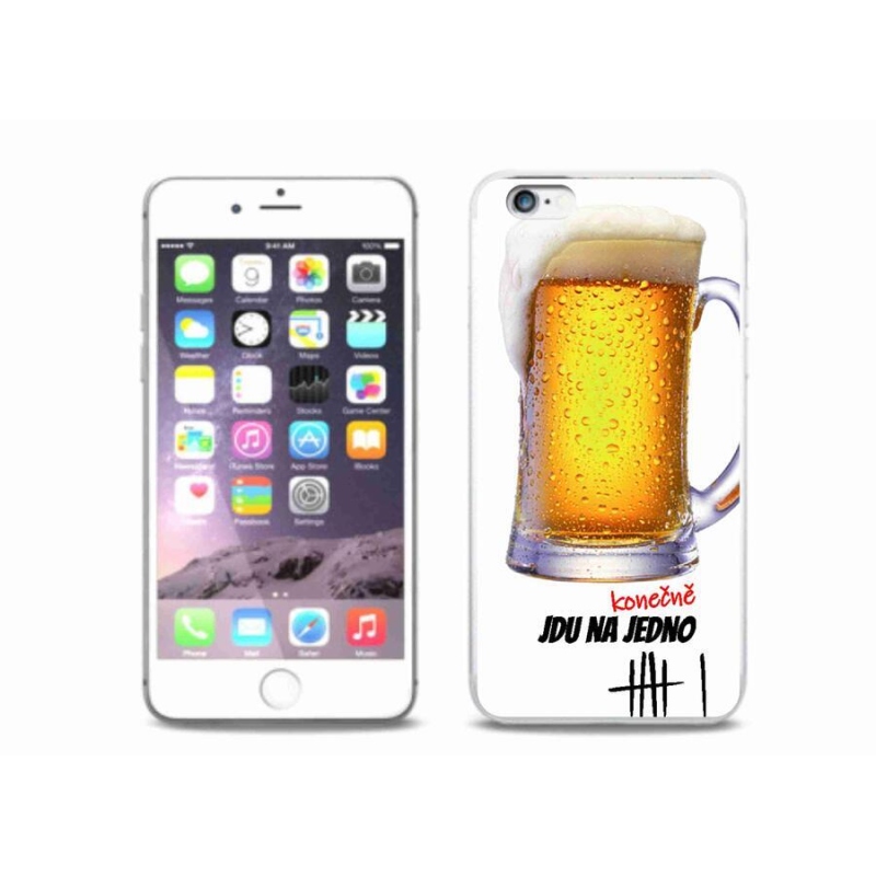 Zselés borítás mmCase iPhone 6/6S Plus készülékhez - Megyek az egyikhez