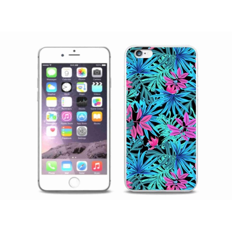 Zselés borítás mmCase iPhone 6/6S Plus készülékhez - virágok 3