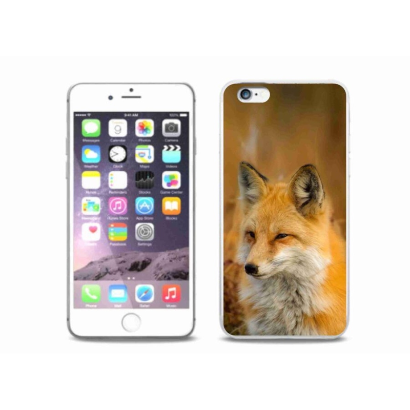 Zselés borítás mmCase iPhone 6/6S Plus készülékhez - róka