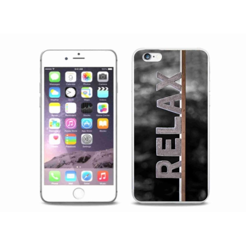 Zselés borítás mmCase iPhone 6/6S Plus készülékhez - relax 1