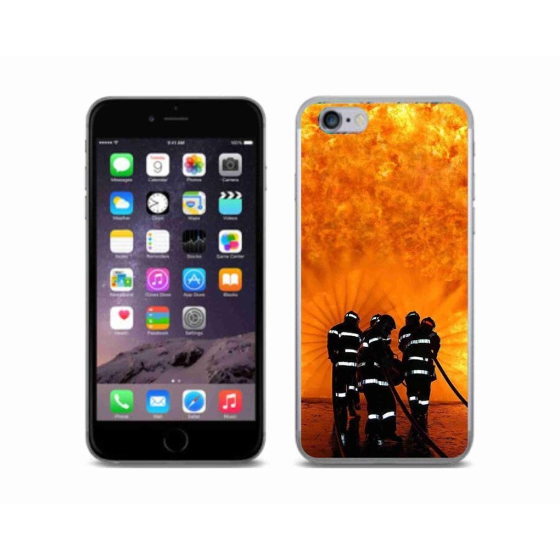 Zselés borítás mmCase iPhone 6/6S készülékhez - tűz