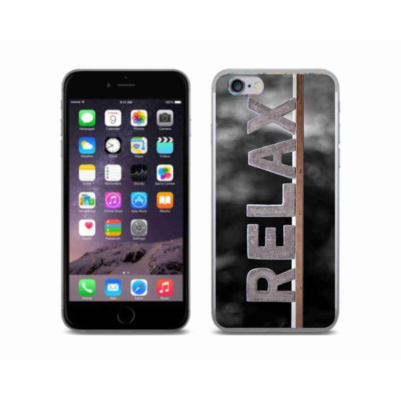 Zselés borítás mmCase iPhone 6/6S készülékhez - relax 1
