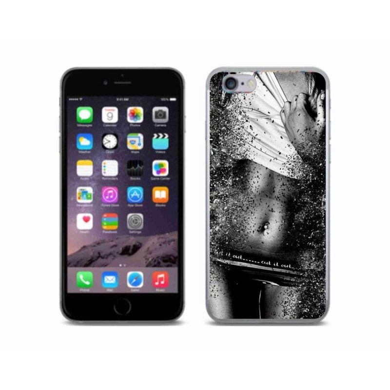 Gél borítás mmCase iPhone 6/6S készülékhez - szexi nő 1
