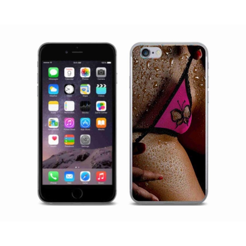 Gél borítás mmCase iPhone 6/6S készülékhez - szexi nő
